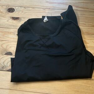 Blacked Cropped Longsleeve shirt
